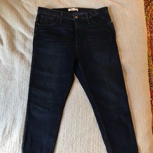 Madewell 10” High Rise Skinny Jeans